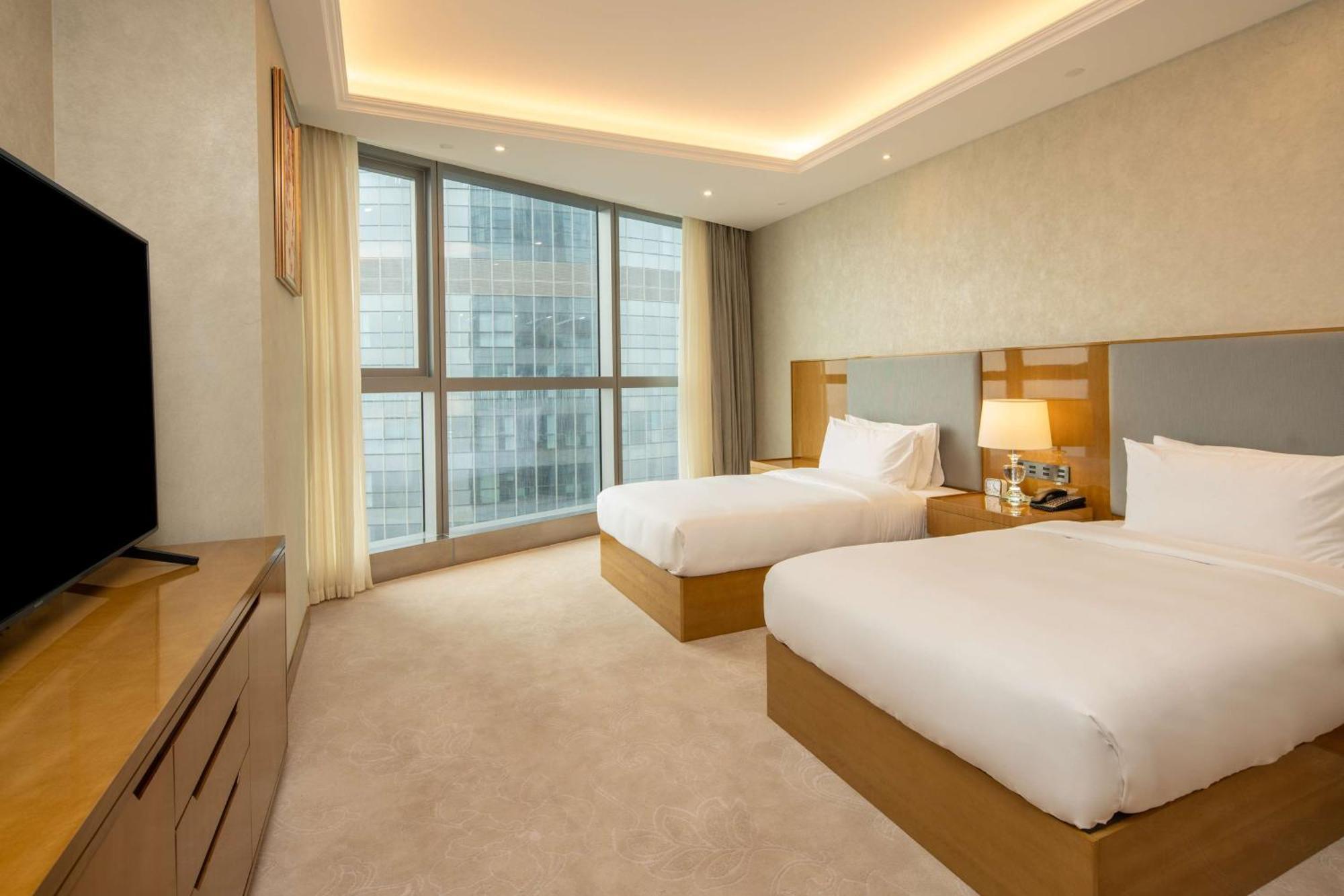 Hilton Brazzaville Les Tours Jumelles Hotel & Residences Eksteriør billede