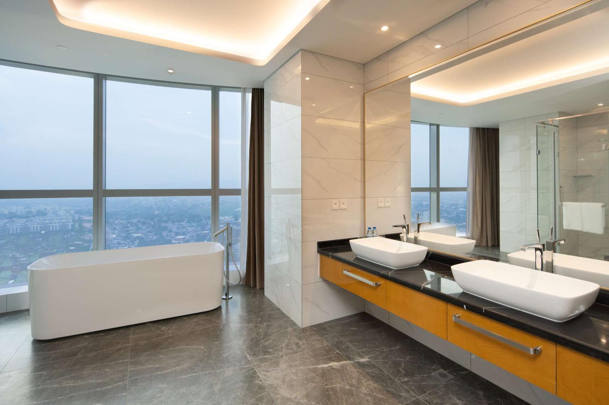 Hilton Brazzaville Les Tours Jumelles Hotel & Residences Eksteriør billede